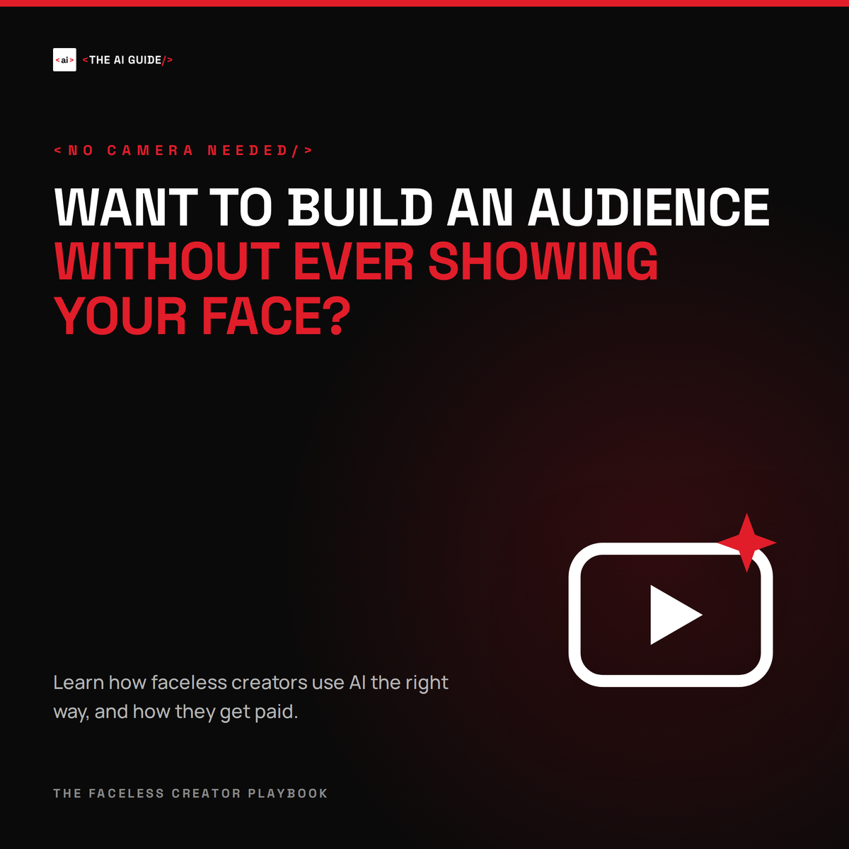 How to make your first 10k as a FACELESS CONTENT CREATOR (FULL GUIDE)