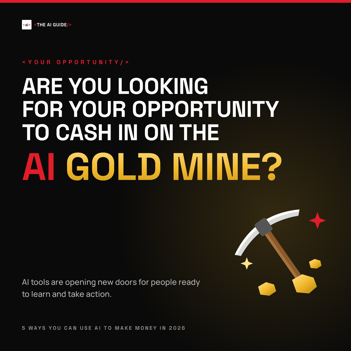 5 Ways to Make Money With AI in 2026